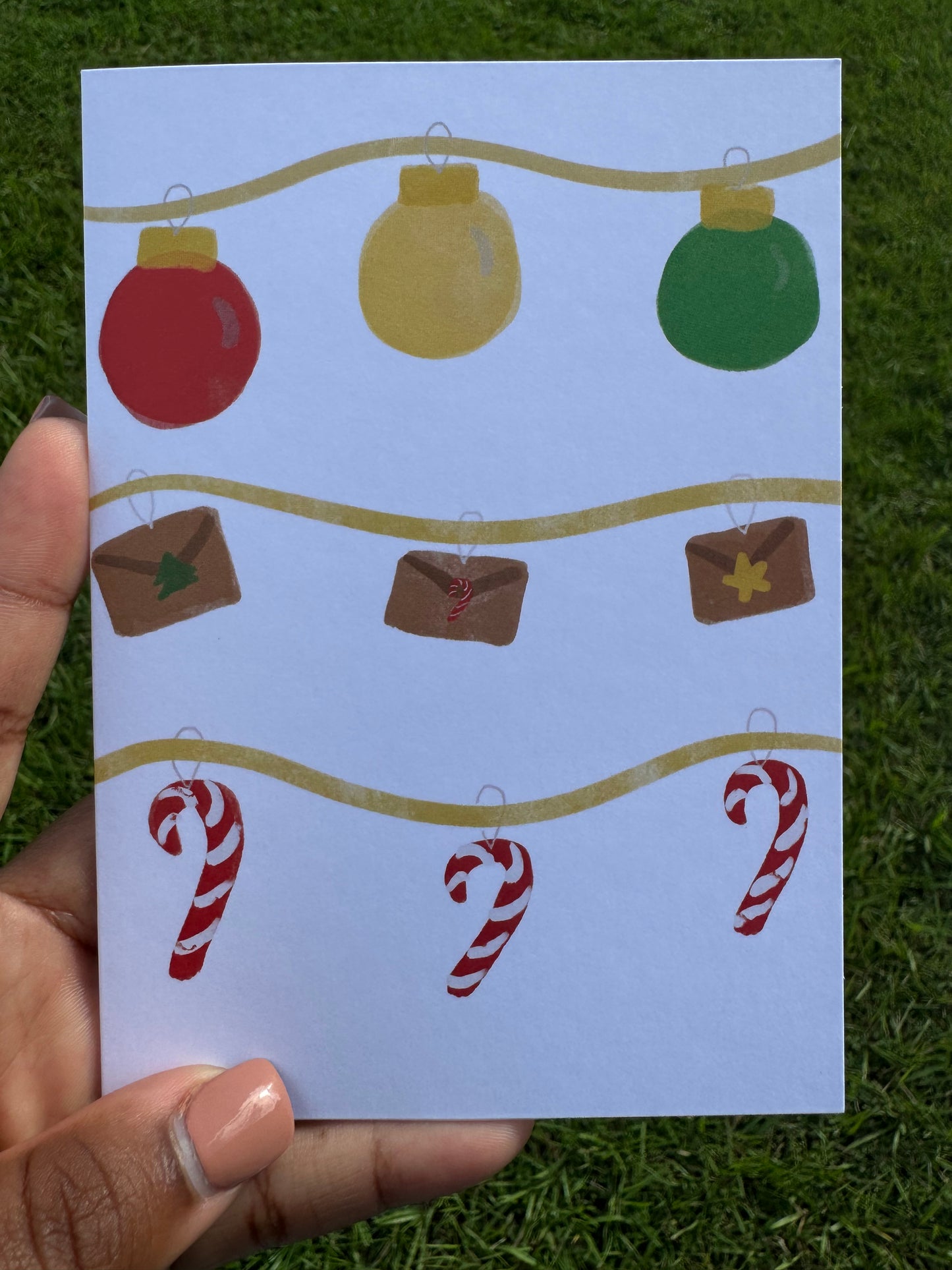 Ornament Holiday Card