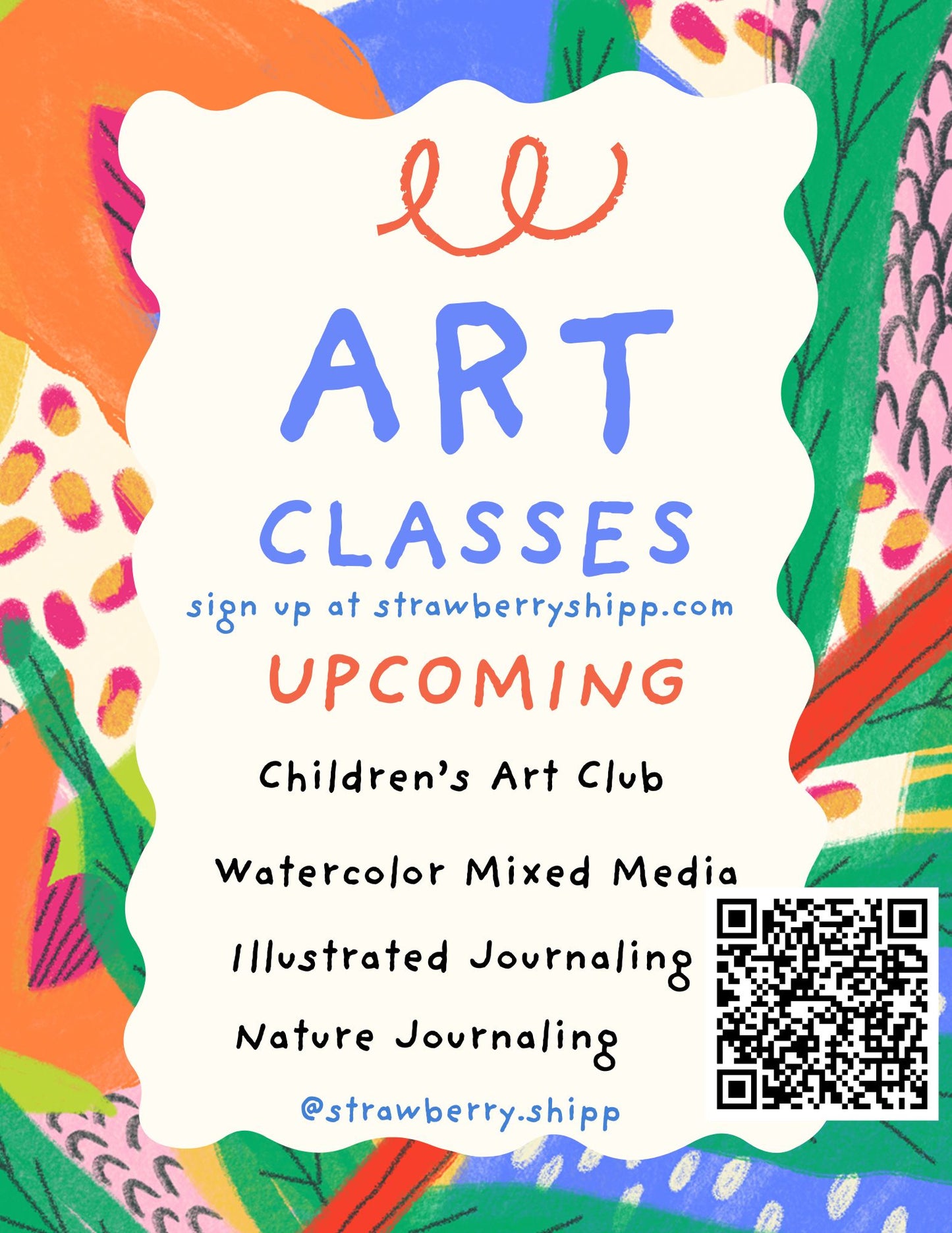 June Afterschool Children's Art Club Class