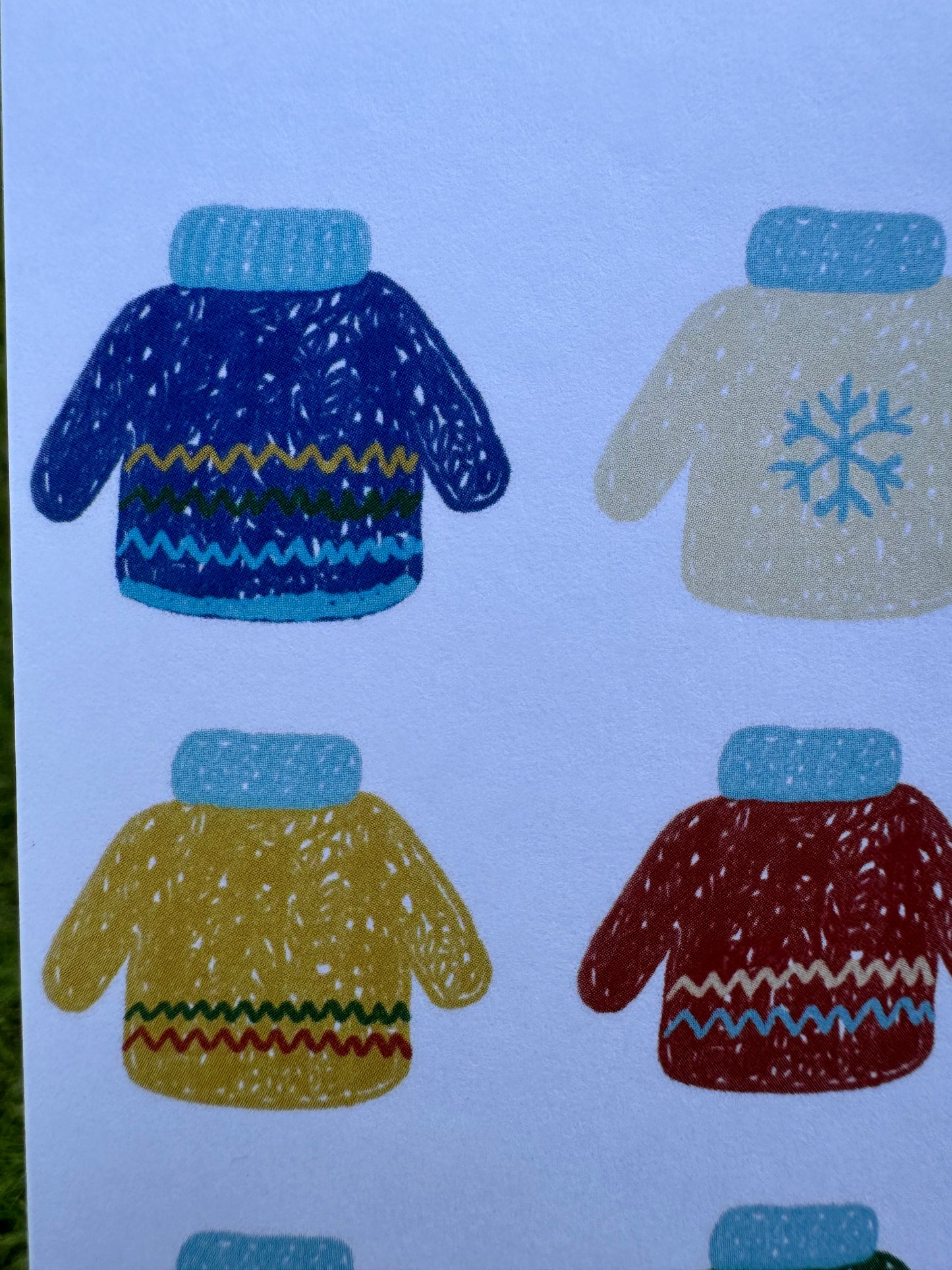 Sweater Holiday Card