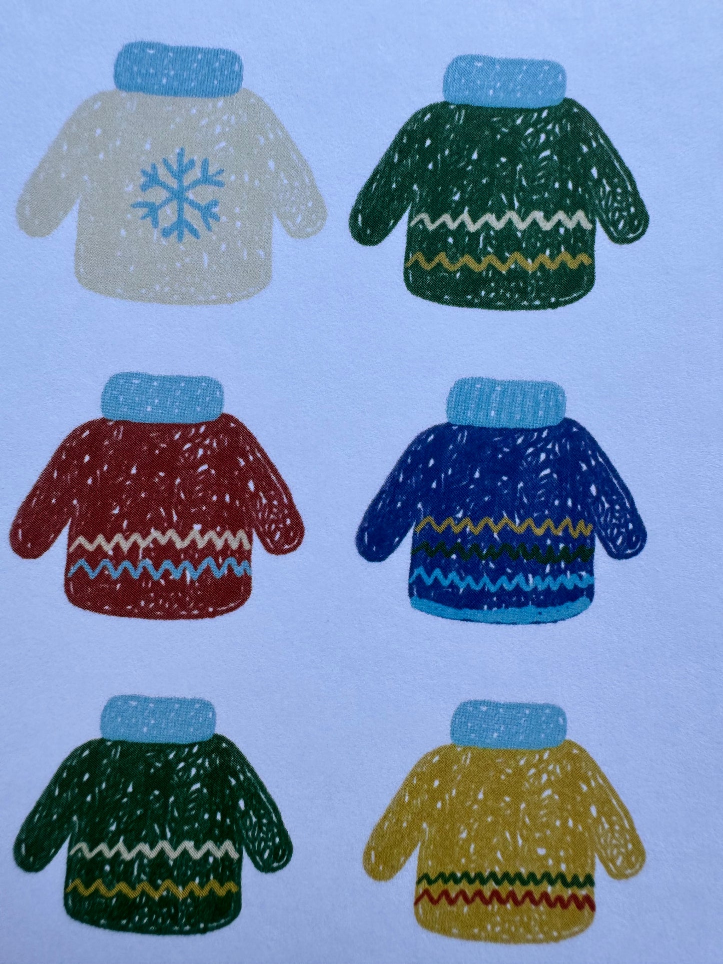 Sweater Holiday Card