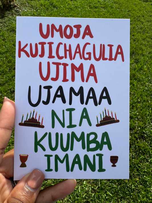 Kwanzaa Holiday Card
