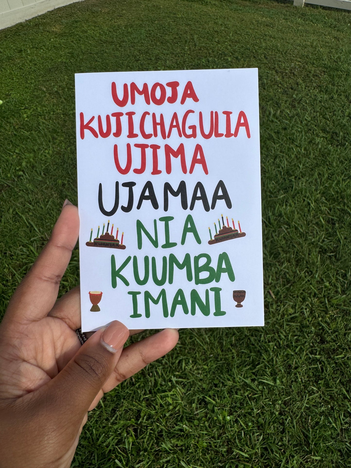 Kwanzaa Holiday Card