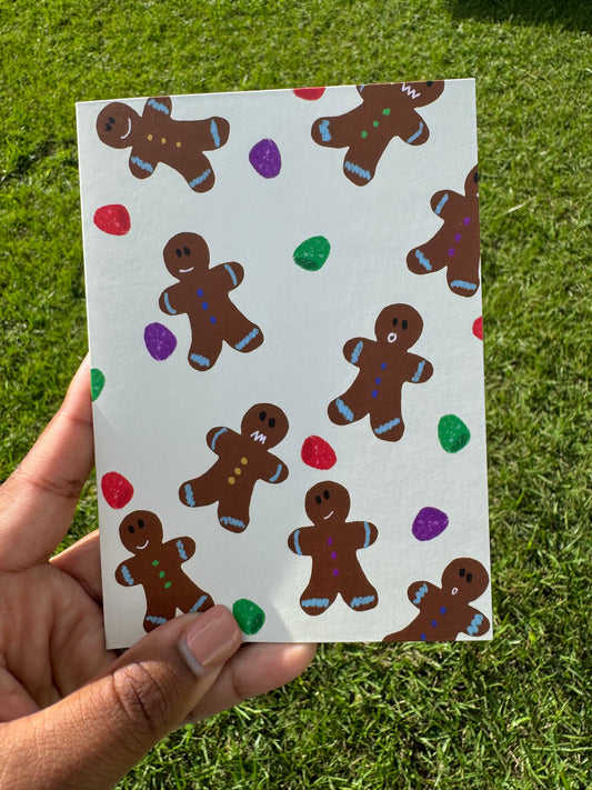 Gingerbread Holiday Card